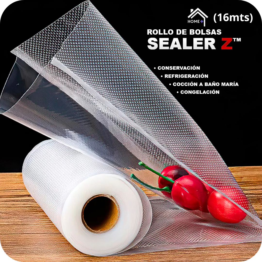 Solo x HOY 2 Rollos de bolsas SEALER Z™ - 16 METROS